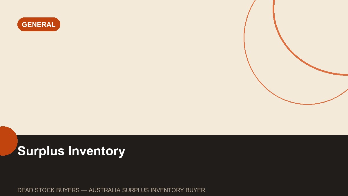Clear Perth Electrical Surplus & Cut Warehouse Holding Costs