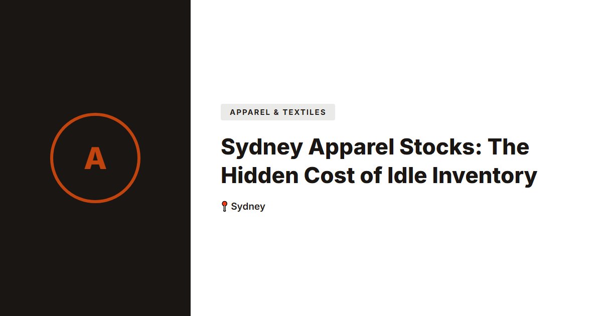 Apparel & Textiles surplus stock — Sydney